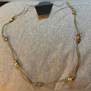 Unique Gold Necklace NWT